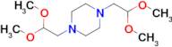 1,4-bis(2,2-dimethoxyethyl)piperazine