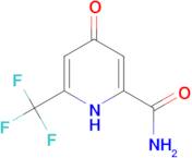 4-hydroxy-6-(trifluoromethyl)pyridine-2-carboxamide