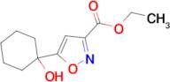 ethyl 5-(1-hydroxycyclohexyl)isoxazole-3-carboxylate