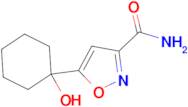 5-(1-hydroxycyclohexyl)isoxazole-3-carboxamide