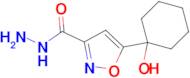 5-(1-hydroxycyclohexyl)isoxazole-3-carbohydrazide