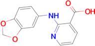 2-(1,3-benzodioxol-5-ylamino)nicotinic acid