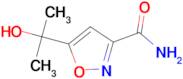 5-(1-hydroxy-1-methylethyl)isoxazole-3-carboxamide