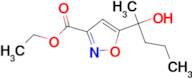 ethyl 5-(1-hydroxy-1-methylbutyl)isoxazole-3-carboxylate