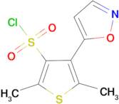 4-Isoxazol-5-yl-2,5-dimethylthiophene-3-sulfonyl chloride