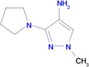 1-methyl-3-pyrrolidin-1-yl-1H-pyrazol-4-amine