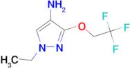 1-ethyl-3-(2,2,2-trifluoroethoxy)-1H-pyrazol-4-amine