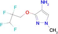 1-methyl-3-(2,2,3,3-tetrafluoropropoxy)-1H-pyrazol-4-amine