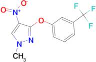 1-methyl-4-nitro-3-[3-(trifluoromethyl)phenoxy]-1H-pyrazole