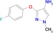 3-(4-fluorophenoxy)-1-methyl-1H-pyrazol-4-amine