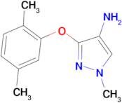 3-(2,5-dimethylphenoxy)-1-methyl-1H-pyrazol-4-amine