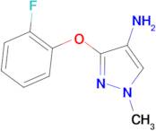 3-(2-fluorophenoxy)-1-methyl-1H-pyrazol-4-amine