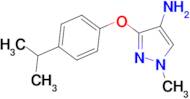 3-(4-isopropylphenoxy)-1-methyl-1H-pyrazol-4-amine