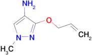 3-(allyloxy)-1-methyl-1H-pyrazol-4-amine