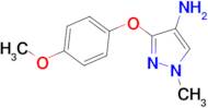 3-(4-methoxyphenoxy)-1-methyl-1H-pyrazol-4-amine