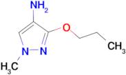 1-methyl-3-propoxy-1H-pyrazol-4-amine