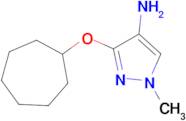 3-(cycloheptyloxy)-1-methyl-1H-pyrazol-4-amine