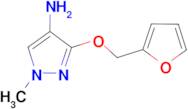 3-(2-furylmethoxy)-1-methyl-1H-pyrazol-4-amine