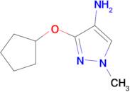 3-(cyclopentyloxy)-1-methyl-1H-pyrazol-4-amine