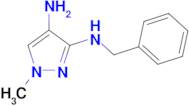 N~3~-benzyl-1-methyl-1H-pyrazole-3,4-diamine