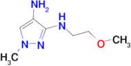 N~3~-(2-methoxyethyl)-1-methyl-1H-pyrazole-3,4-diamine