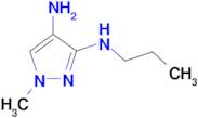 1-methyl-N~3~-propyl-1H-pyrazole-3,4-diamine