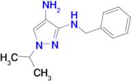 N~3~-benzyl-1-isopropyl-1H-pyrazole-3,4-diamine