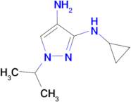 N~3~-cyclopropyl-1-isopropyl-1H-pyrazole-3,4-diamine