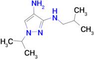 N~3~-isobutyl-1-isopropyl-1H-pyrazole-3,4-diamine