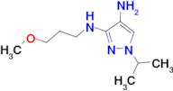 1-isopropyl-N~3~-(3-methoxypropyl)-1H-pyrazole-3,4-diamine