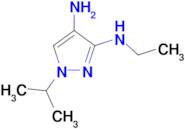 N~3~-ethyl-1-isopropyl-1H-pyrazole-3,4-diamine