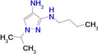 N~3~-butyl-1-isopropyl-1H-pyrazole-3,4-diamine