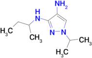 N~3~-(sec-butyl)-1-isopropyl-1H-pyrazole-3,4-diamine