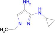 N~3~-cyclopropyl-1-ethyl-1H-pyrazole-3,4-diamine