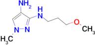 N~3~-(3-methoxypropyl)-1-methyl-1H-pyrazole-3,4-diamine