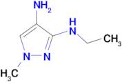 N~3~-ethyl-1-methyl-1H-pyrazole-3,4-diamine