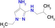 1-ethyl-N~3~-isobutyl-1H-pyrazole-3,4-diamine