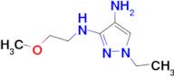 1-ethyl-N~3~-(2-methoxyethyl)-1H-pyrazole-3,4-diamine