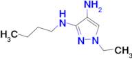 N~3~-butyl-1-ethyl-1H-pyrazole-3,4-diamine