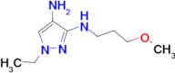 1-ethyl-N~3~-(3-methoxypropyl)-1H-pyrazole-3,4-diamine