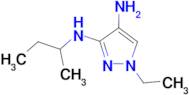 N~3~-(sec-butyl)-1-ethyl-1H-pyrazole-3,4-diamine