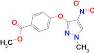 methyl 4-[(1-methyl-4-nitro-1H-pyrazol-3-yl)oxy]benzoate