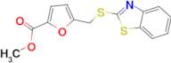 methyl 5-[(1,3-benzothiazol-2-ylthio)methyl]-2-furoate