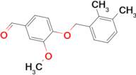 4-[(2,3-dimethylbenzyl)oxy]-3-methoxybenzaldehyde