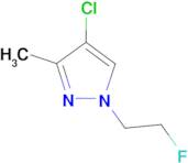 4-chloro-1-(2-fluoroethyl)-3-methyl-1H-pyrazole