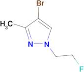 4-bromo-1-(2-fluoroethyl)-3-methyl-1H-pyrazole