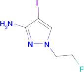 1-(2-fluoroethyl)-4-iodo-1H-pyrazol-3-amine