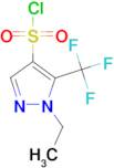 1-ethyl-5-(trifluoromethyl)-1H-pyrazole-4-sulfonyl chloride