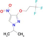 1-isopropyl-4-nitro-3-(3,3,3-trifluoropropoxy)-1H-pyrazole