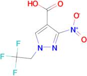 3-nitro-1-(2,2,2-trifluoroethyl)-1H-pyrazole-4-carboxylic acid